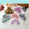 Floral Acetate Gorgeous Hair Claw Clip For Trendy Hairstyles And Fashion Statements