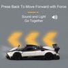 1:32 Pagani Zonda R Huaya BC Миниатюрная модель Сплав Литье под давлением Игрушки Двери машины открываются Звук Свет Оттянуть Назад Транспортные средства Мальчик Коллекция Подарки