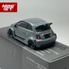 AAYS1 MINIGT 1:64 Abarth 595 LB-WORKS x Abas Works Grey alloy car Model 995