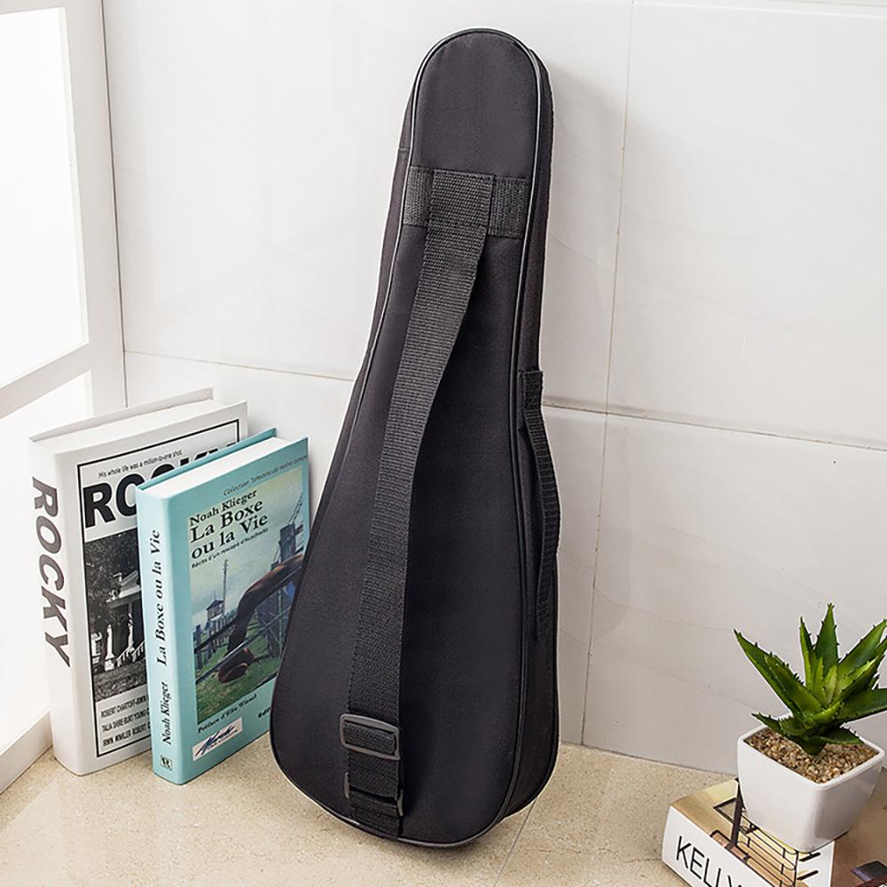 Pockets with Handle Shockproof Adjustable Strap Thickened Ukulele Bag Backpack Case Instrument Bags