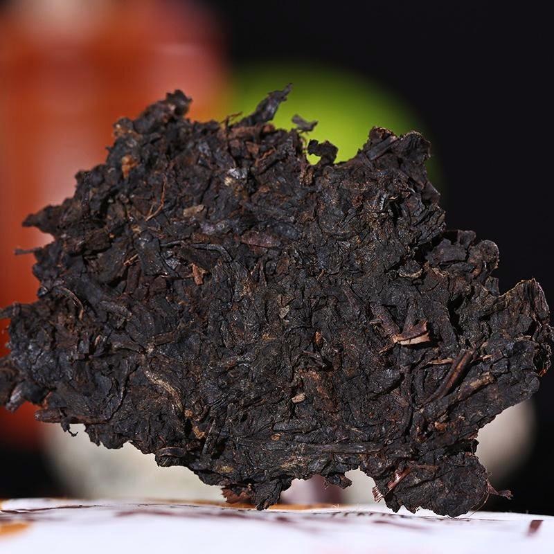 Торт Мэнхай Весенний Хао 2016 188г Спелый чай Пуэр Чайный торт Шу Пуэр