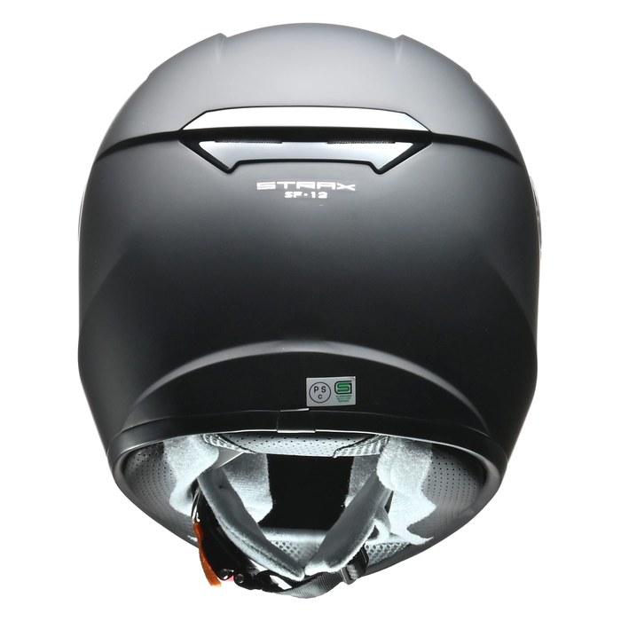 Мотошлем LEAD STRAX Full Face – Матовый черный – L (59-60см)