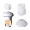 Silicone Mold for Crafting Decorative Candle Stand Tealight Holder House Ornament Mold Hollow Mushroom Plaster Mold