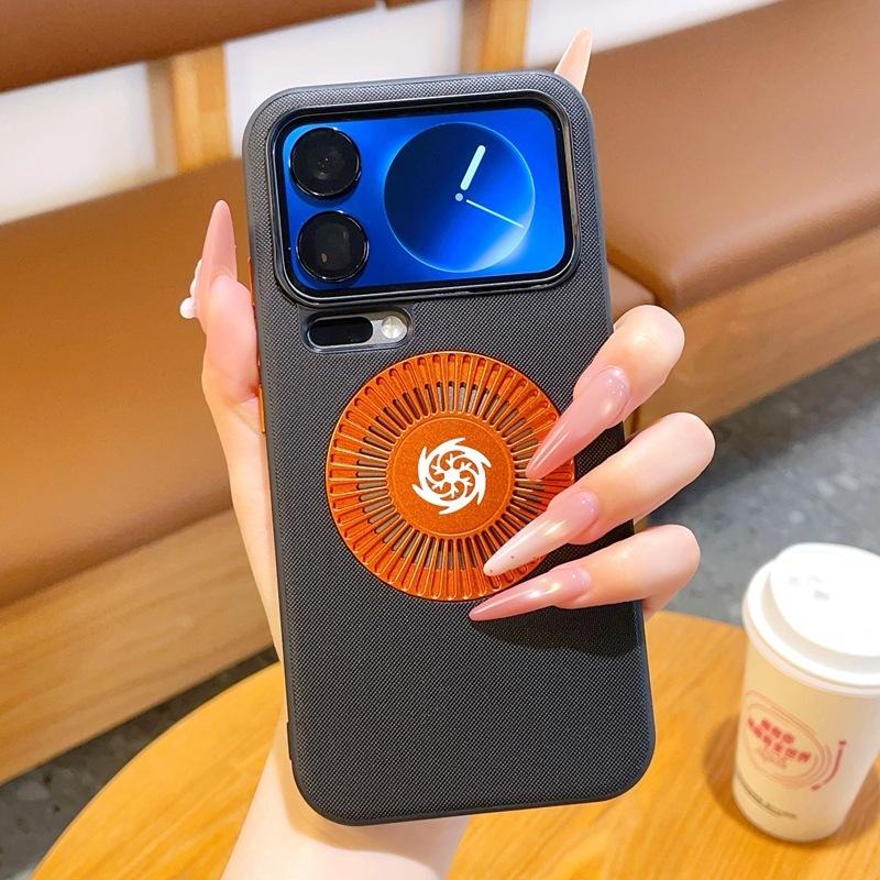 Подходит для чехла для мобильного телефона Xiaomi 11 Pro с графеновым рассеиванием тепла, новый простой кожаный чехол для Xiaomi 11 Promax с контрастной рамкой для камеры