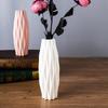 Modern Flower Vase Plastic Vase Flower Pot Basket Nordic Home Living Room Decoration Desktop Ornament Flower Arrangement Holder