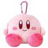Factory Kirby Plush Zipper Mascot with H165 X W140 X D75mm T's Carabiner, Approx. (excluding Carabiner), HK-5546736KB