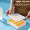 4 Grid Long Strip Ice-tray Ice Cube Tray Long Ice Stick Tray Silicone with Lid Rectangular Easy Release Ice Mold Bar Tools