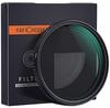 Concept Variable ND Filter 37mm Variable K&F NANO-X ND8~ND128 KF-37NDX8-128