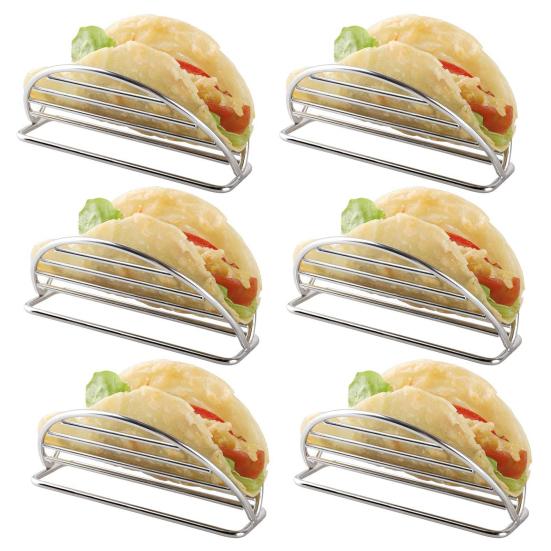 Taco Rack BPA-free Food Protector Stable Convenient Oven Safe Holder Kitchen Tool