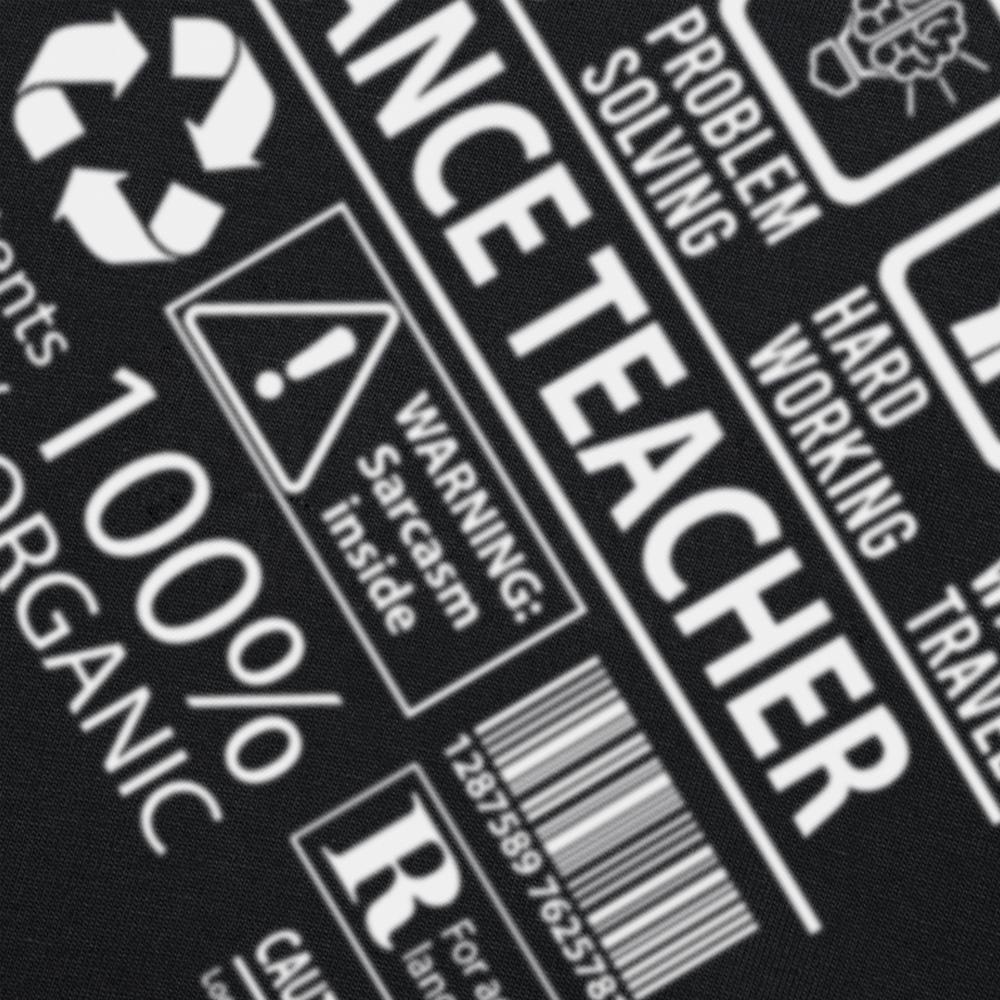 Смешные футболки с графикой «Многозадачный учитель танцев» Мужская женская мода Повседневная футболка 100% хлопок Свободная футболка оверсайз