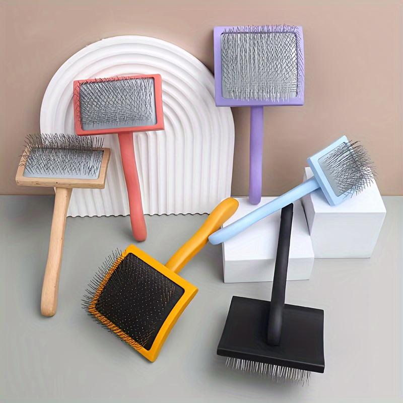 1 шт., длинная щетка-пуходерка для собак, расческа для ухода за шерстью, линяющая щетка для кошек и собак