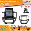 9,7-дюймовый вертикальный экран Tesla Android автомобильное радио для Toyota Crown 14 2012-2016 GPS-навигация мультимедийный проигрыватель Carplay