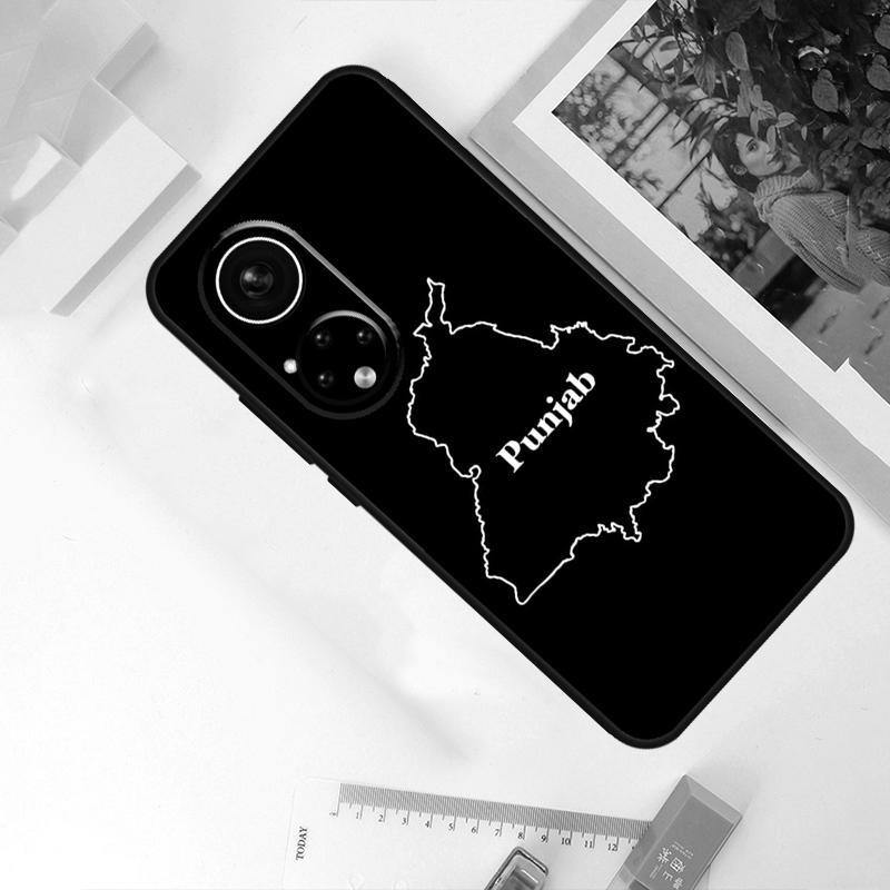 Контур карты Пенджаба Для Honor Magic 7 Lite 6 8 Pro Чехол Для Honor X9d X9a X9b X9c X8c X8b 200 400 50 70 90 Win RT