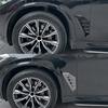 Car Front Side Fender Wing Air Vent Cover Shark Gills Sticker Trim Body Exterior Styling For BMW X5 G05 LCI M Sport -2025