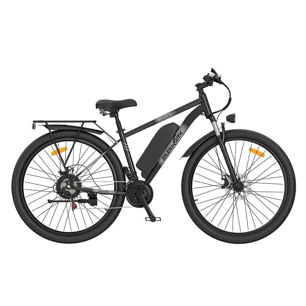 Электровелосипед ZAZAWORK CF29 со съемным аккумулятором 48V 15Ah, 21-скоростная трансмиссия Shimano