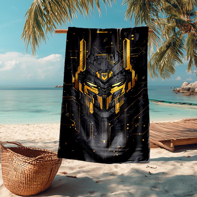 Transformers Fashion Beach Towel: Ideal for Summer Adventures Soft, absorbent and quick drying suitable for swimming and bathing