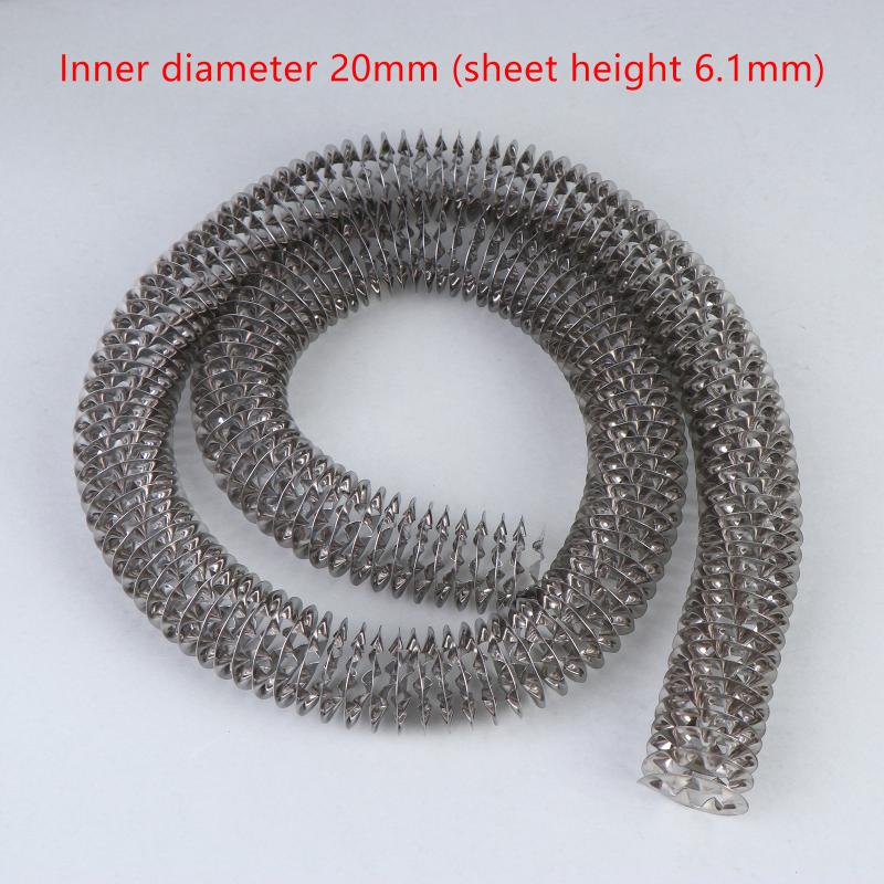 1 PCS Stainless Steel Spiral Hollow Fin For Heating Cooling Tube Special Fin Drying Radiator Accessories