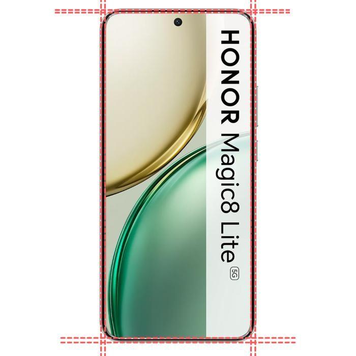 Закаленное Стекло для Honor Magic 8 Lite 5G [Упаковка 2 шт.] Защитная Пленка Стекло на Экран Phonillico®