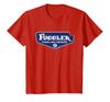 Kids' Fuggler Funny Ugly Monster Navy Blue Logo Kids' T-Shirt
