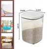Household Rice Bucket Sealed Insect-proof and Moisture-proof Rice Box Flour Bucket Coarse Grain Storage BoxGrain Storage Bucket