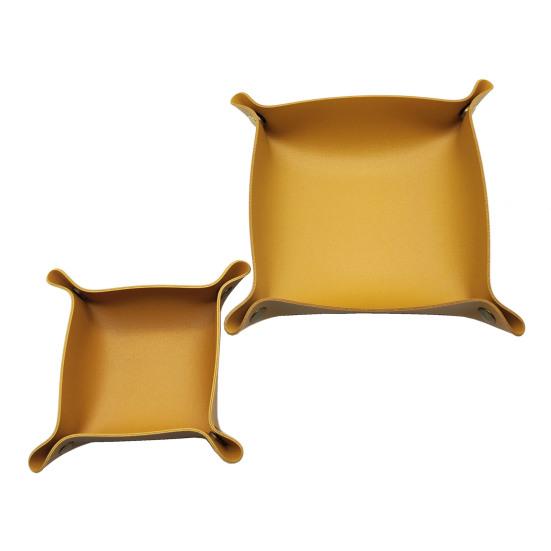 Многофункциональный складной лоток для хранения, однотонная подставка под кофейные чашки, декоративный органайзер для хранения ювелирных изделий