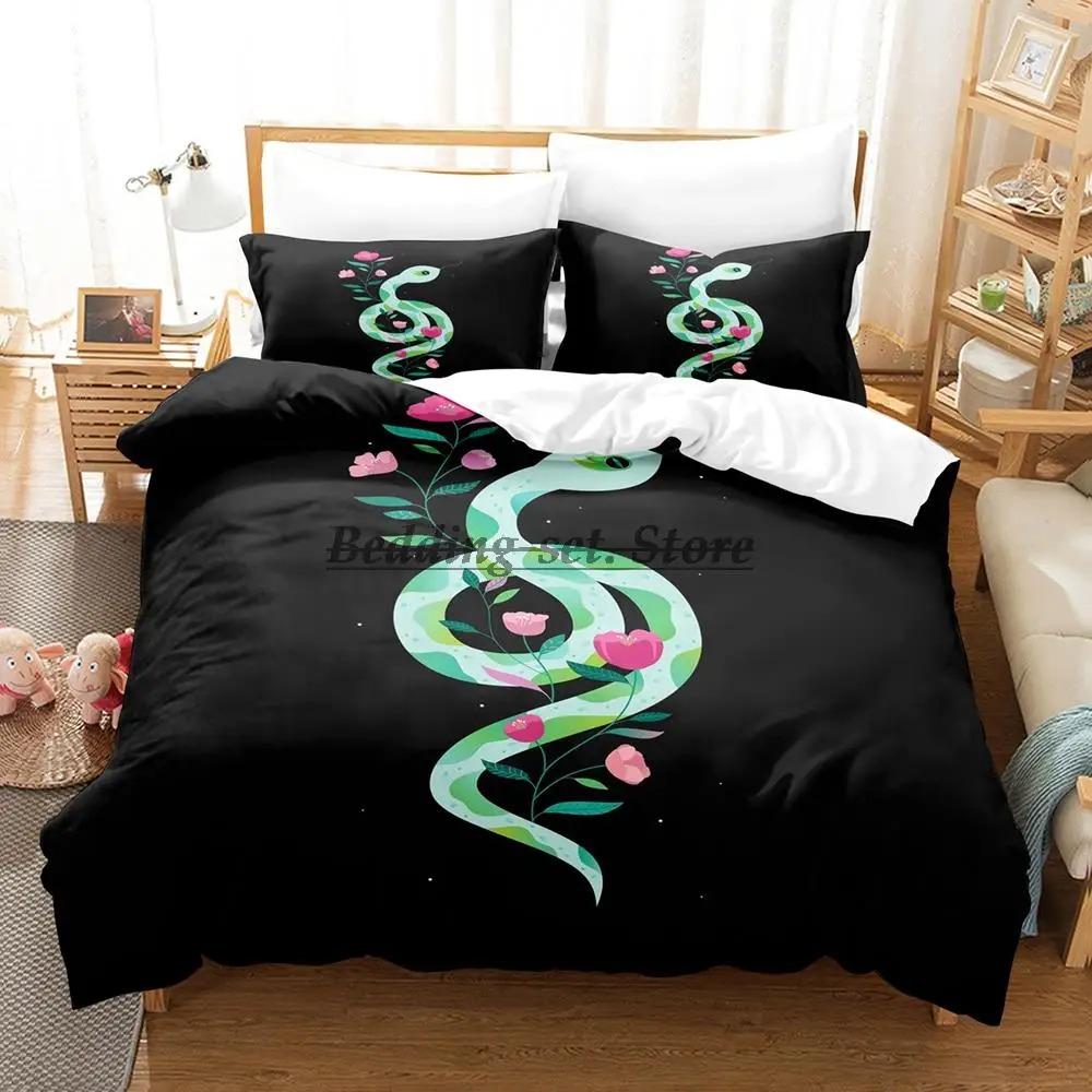 Удобный комплект постельного белья с аниме-принтом, включающий пододеяльник и наволочки, размеры: односпальный, полуторный, двуспальный, евро, кинг-сайз. Для всех возрастов