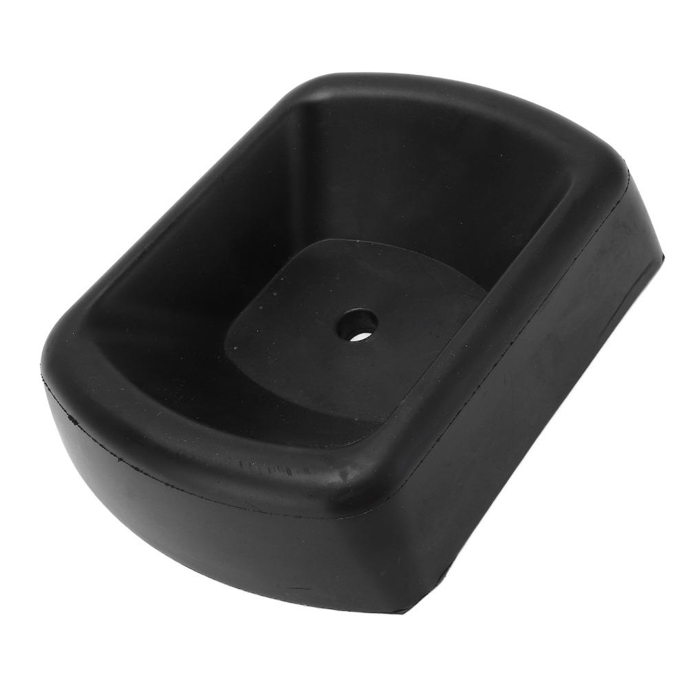 Nitrile Rubber Rubber Wheel Chock Black Wheel Dock Stopper Trailer Wheel Chock For Boat Trailer