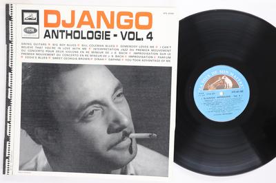 Виниловая пластинка ДЖАНГО РЕЙНХАРДТ Django Anthologie Т.. 4 HTX40160 LA VOIX DE SON Франция Джаз Б/у