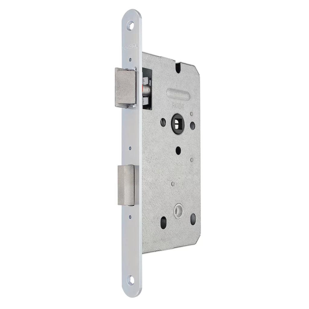 Gerda 72/55 ZW 100 universal silver galvanized WC mortise lock