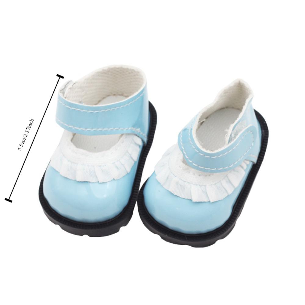 20см Мини Обувь Шнурки Клейкая Обувь Повседневная Кукольная Одежда Хлопковая Кукла