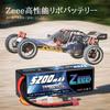 Zeee 80C 5200mAh 3S Lipo большой емкости и для RC RC 11.1V 1/8 1/10 автомобилей, продуктов, дронов и т.д.. (В комплект входит Т-образная заглушка)
