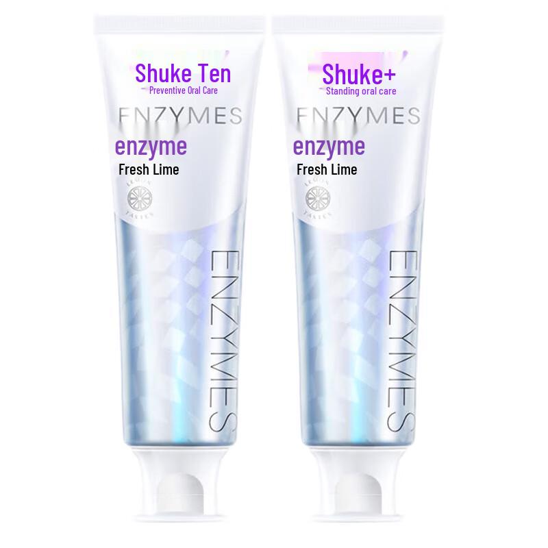 Shuke Enzyme Whitening Toothpaste with Fresh Lime (120g)