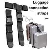 3 Pcs Luggage Adjustable Great Tenacity Heavy Duty Anti-lost Anti-theft Suitcase Belt Tie Luggage