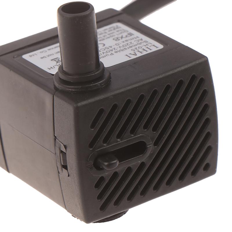 Ac 220V 3W Us Plug Погружной Водяной Насос Аквариум Фонтан Воздушный Рыбный Пруд Бак
