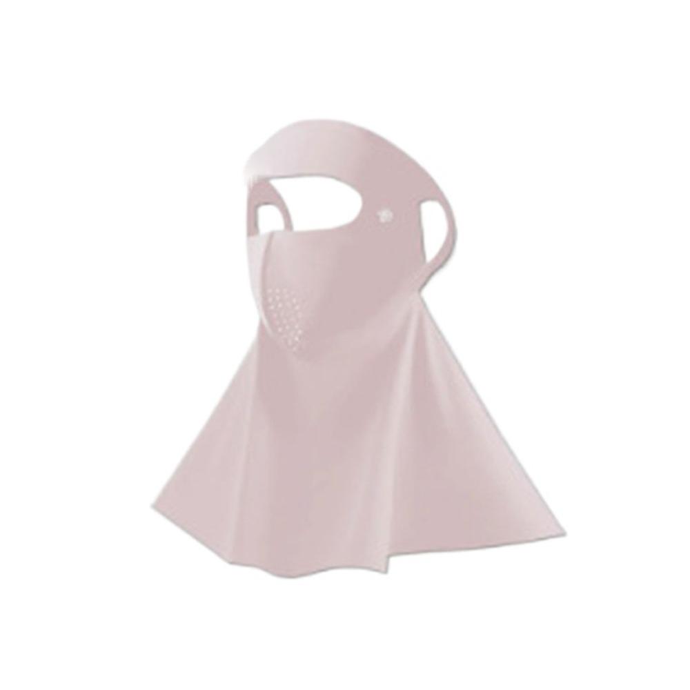 Ice Silk Sun Protection Mask Full Face Sunshade Face Mask New Anti-UV Neck Scarf Summer