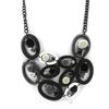 NOA [I2225] - Дизайнерское колье «Mélusine» черно-белое
