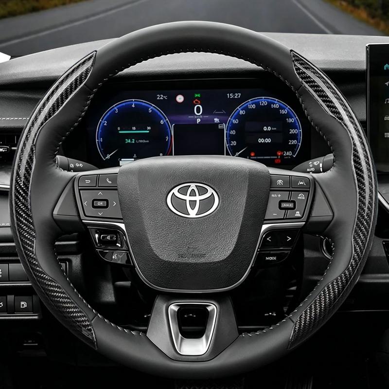 for Yaris Auris Chr Corolla Rav4 Suitable for Toyota Steering Wheel Cover Suitable Hilux Wish Roomy Aqua Probox Prius 30