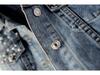 Women's Plus Size Studded Rhinestone Denim Jacket with Pearl Beading