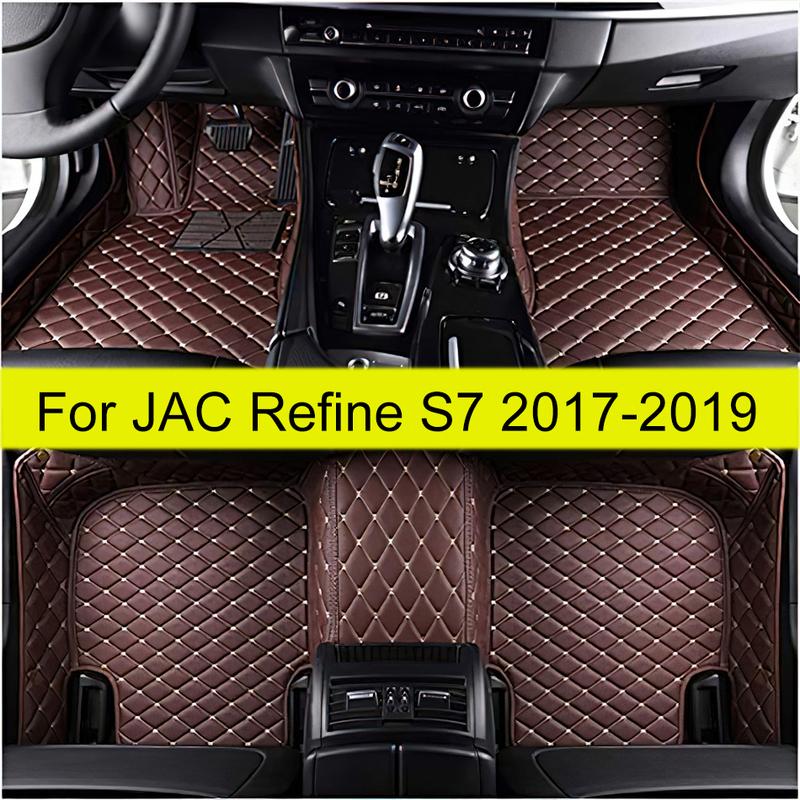 Автомобильные коврики для JAC Refine S7 SEi7 5-местный 2017 2018 Автомобильные коврики для ног Покрытие ковриком в салоне Аксессуары для интерьера