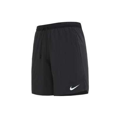 Спортивные шорты Dri-FIT однотонные с логотипом прямые быстросохнущие дышащие мужские Черный DM4742-010