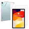 Screen Protector - Xiaomi - Redmi Pad SE - Silicone Case - 2 Tempered Glass - Reinforced Protection