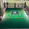 Custom Text Printed Rug Plymouth Argyle FC Non Slip Floor Carpet For Home Room Decor