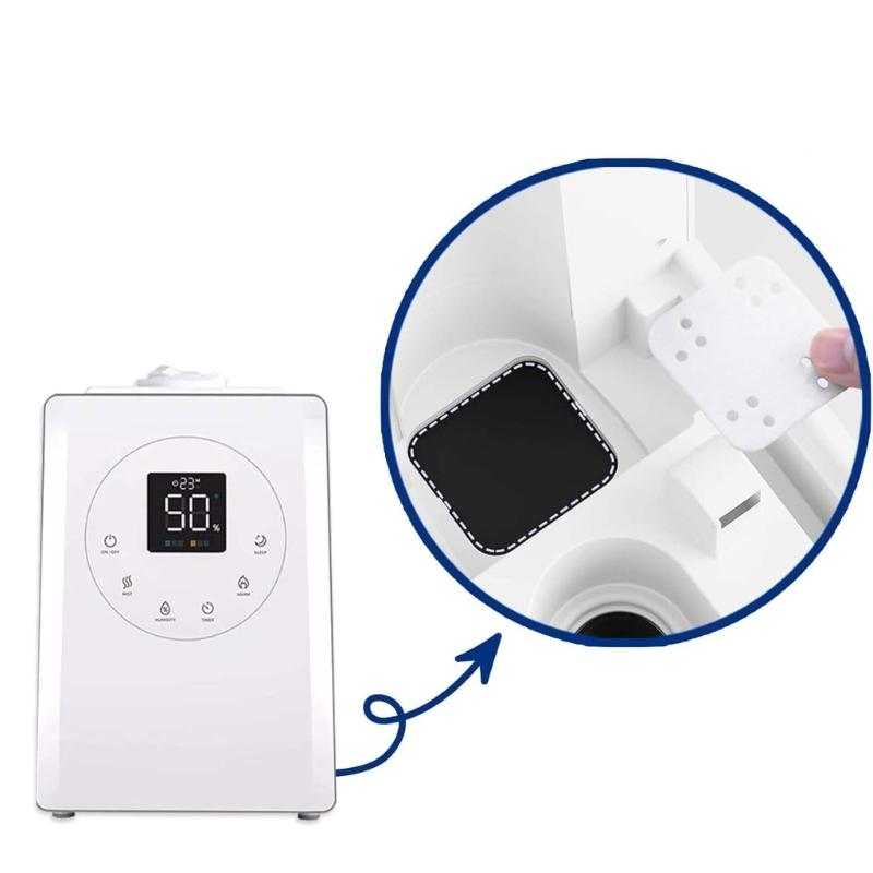 30 шт. Сменные фильтрующие подушечки для увлажнителя воздуха, минеральные абсорбирующие подушечки для моделей LV600S LV600HH, аксессуары для дома и офиса