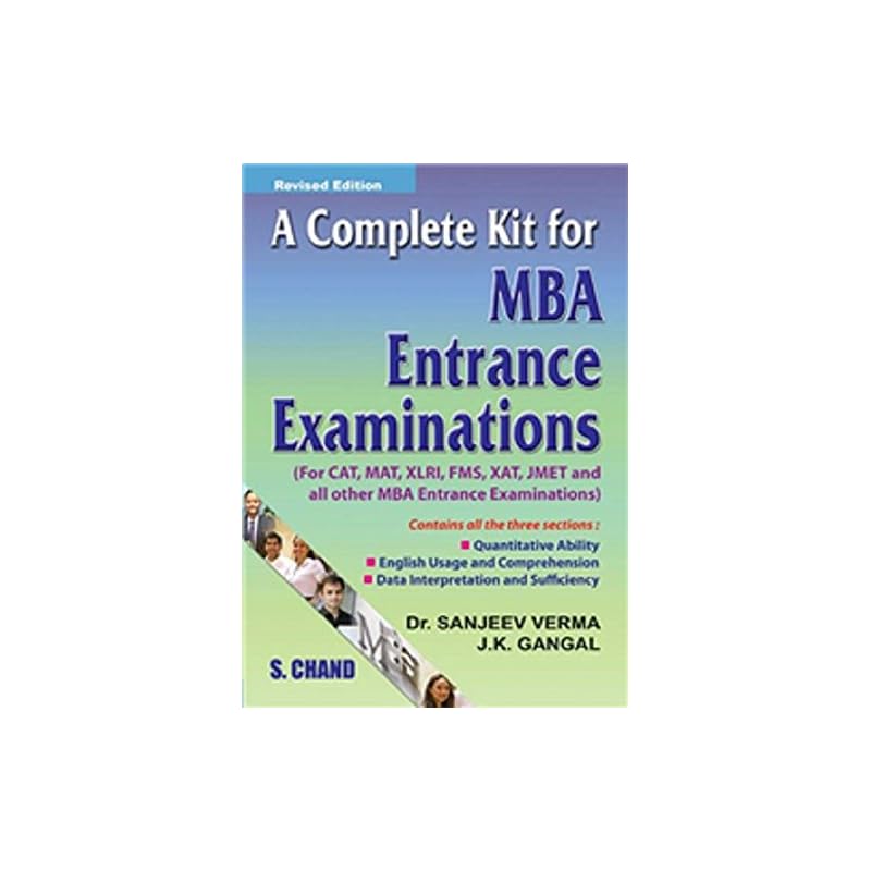 A Complete Kit for MBA Entrance Examinations