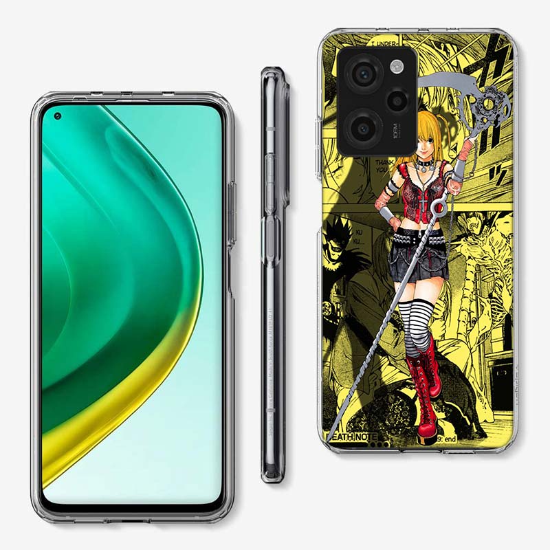 Аниме Тетрадь смерти Аманэ Миса Чехол для телефона для Xiaomi Poco M8 M7 M6 M4 M3 X7 X6 X4 Pro F7 Ultra M5S Mi 14 14T 15 15T 12T 10T P