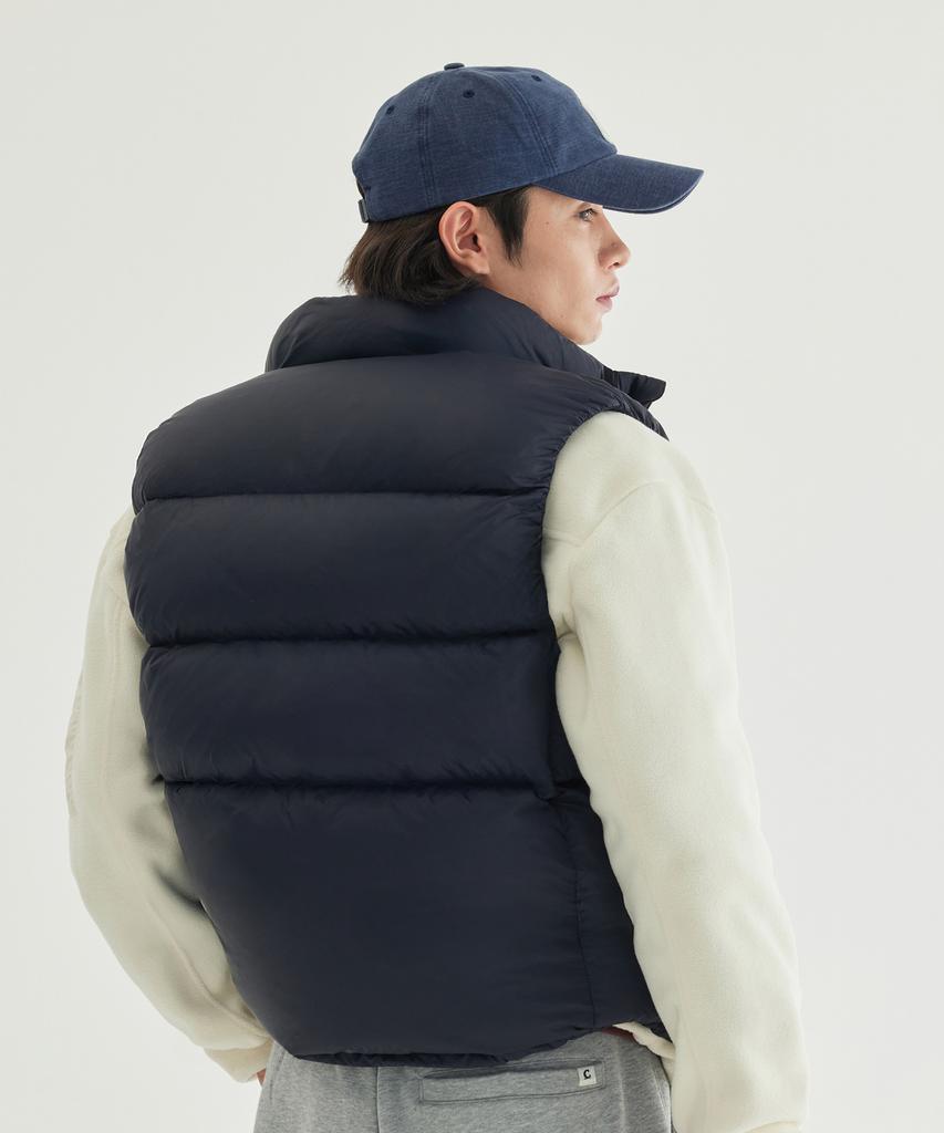 Covernat Civic Rds Down Vest Navy