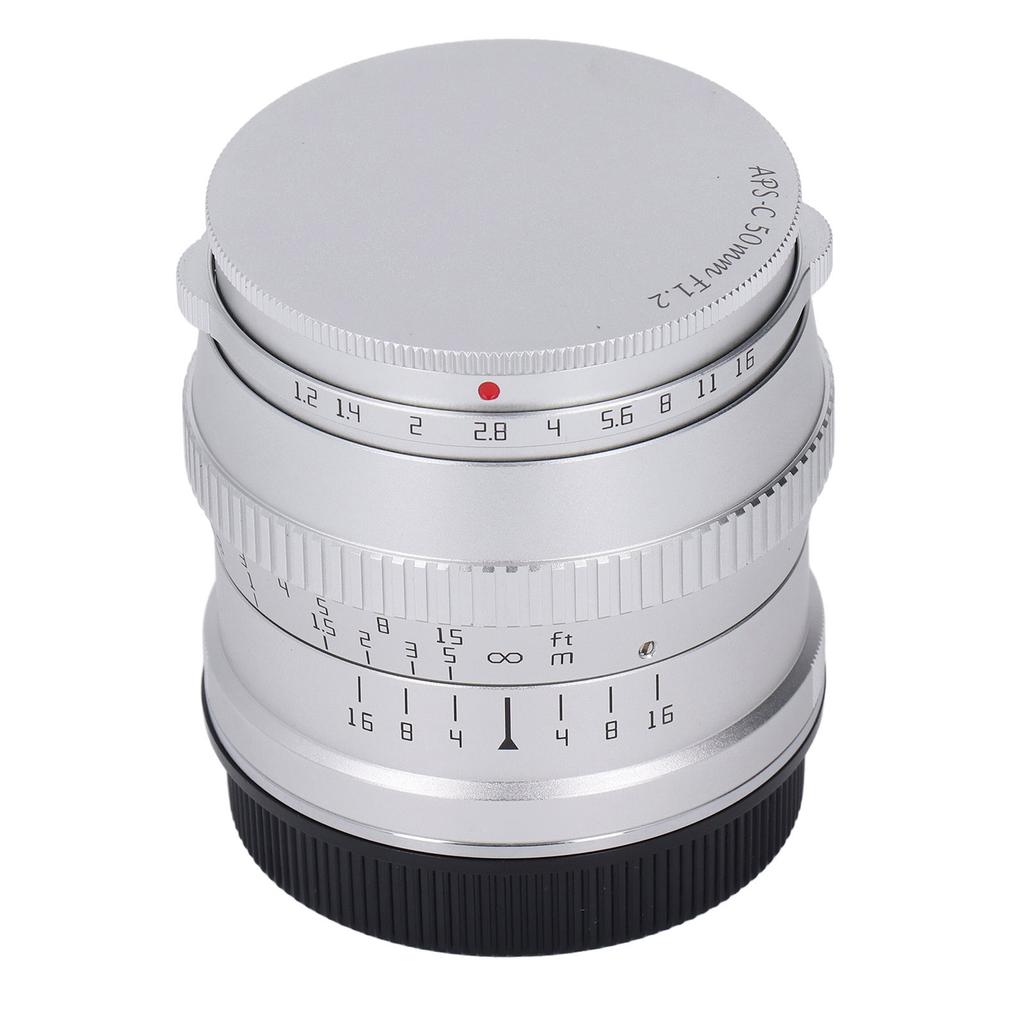 TTArtisan 50mm F1.2 APS C Объектив с ручной фокусировкой, большой апертурой и креплением L для портретной съемки Leica SL SL2