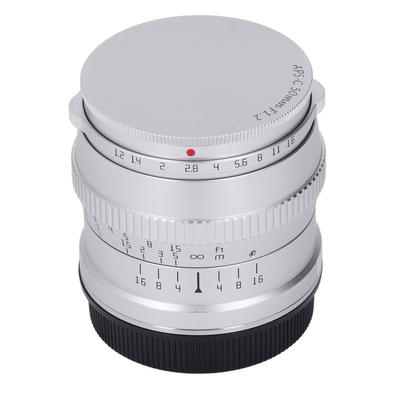 TTArtisan 50mm F1.2 APS C Объектив с ручной фокусировкой, большой апертурой и креплением L для портретной съемки Leica SL SL2