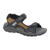 Roamers Mens Leather Touch Fastening Sports Sandals
