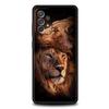 Чехол для телефона 'Лев Альфа-самец Котёнок' для Samsung Galaxy A17 A07 A55 A35 A25 A15 A05s A33 A31 A23 A21s A13 A41 A73 A53 A51 A71 A03